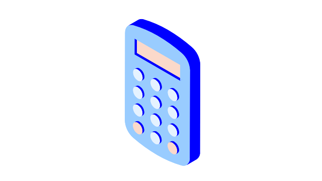 Calculator icon - 640x360